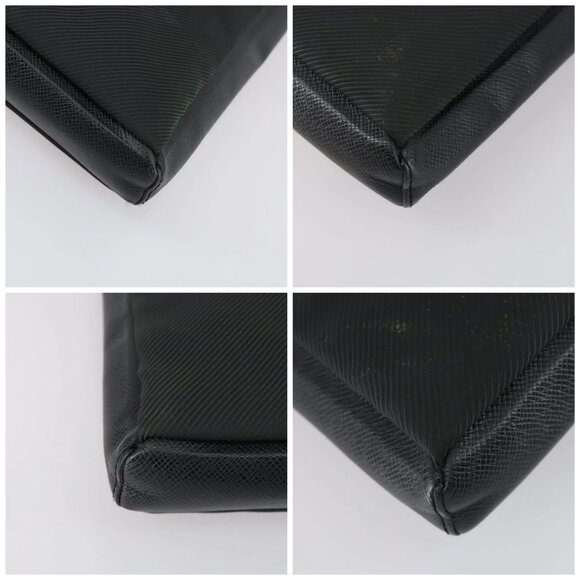 LOUIS VUITTON Taiga Saratov PM Shoulder Bag Ardoise M30892 LV Auth bs29502 - Picture 14 of 16